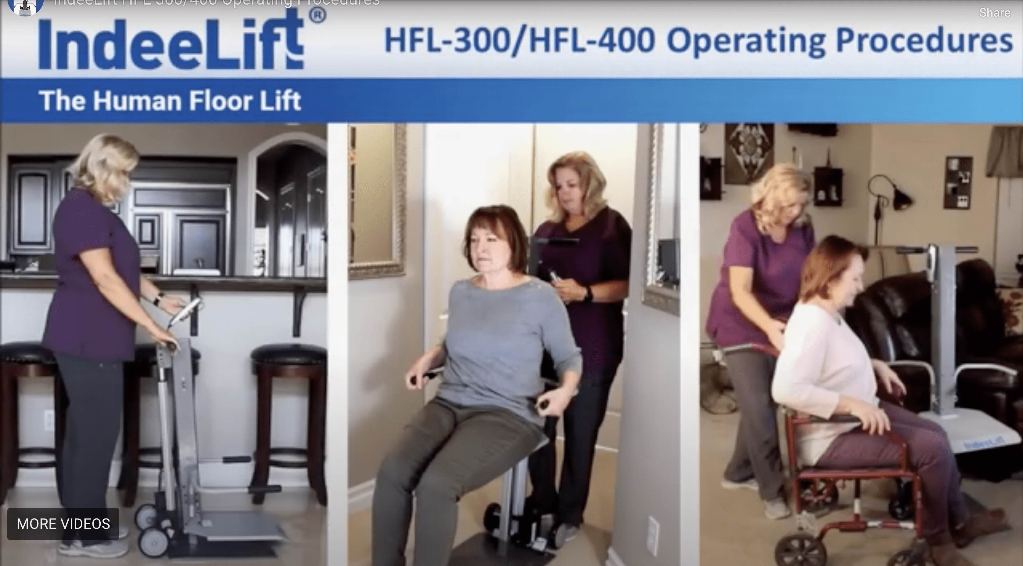 IndeeLift - Human Floor Lift, HFL 300